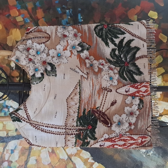 Gorgeous hand beaded bag - Picture 4 of 9